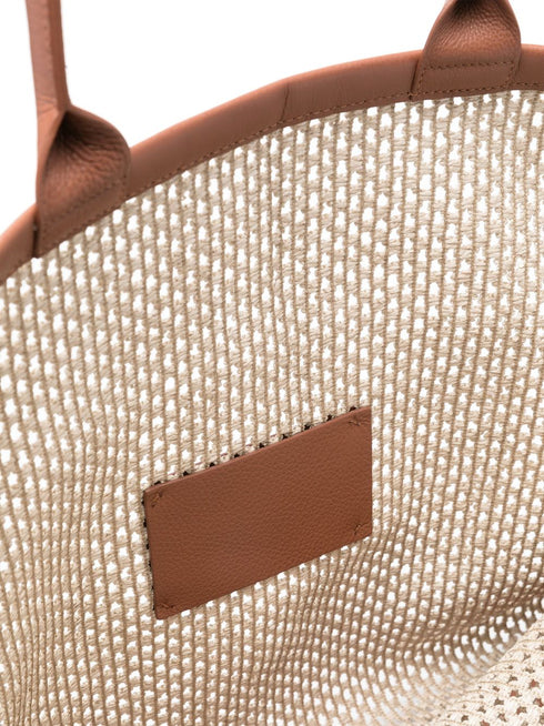 interwoven tote bag